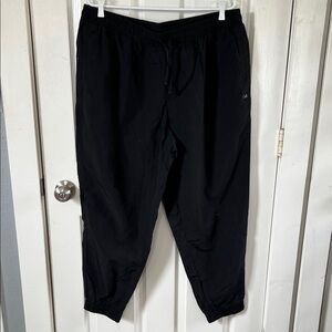 DSG Black Men's Baggy Parachute Windbreaker Jogger Pants Size XL